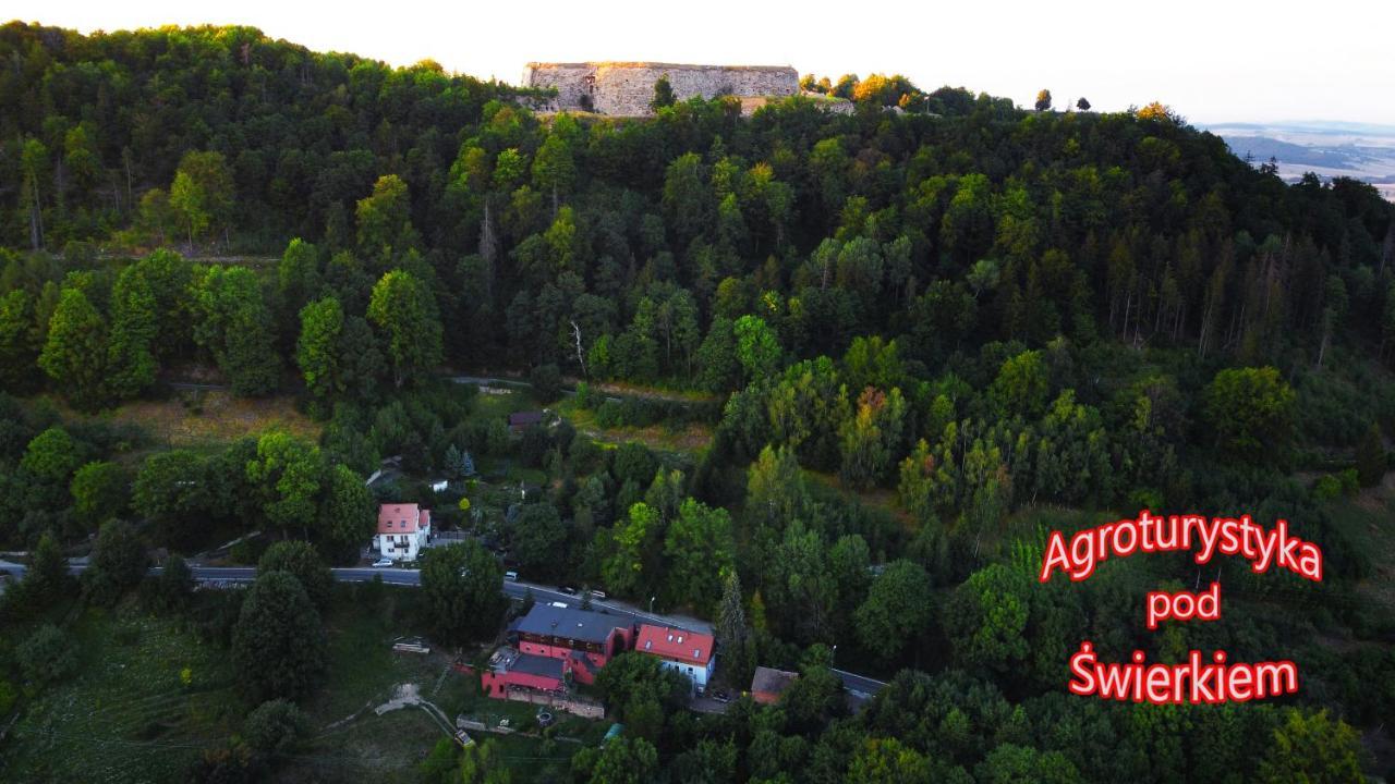 Agroturystyka Pod Swierkiem Srebrna Gora Bagian luar foto